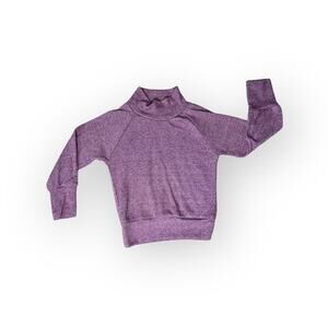 Figge Mock Neck Marled Long Sleeve